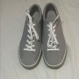 Rothy’s Gray and White Sneakers